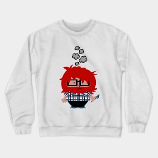 Middle-Aged Man Crewneck Sweatshirt